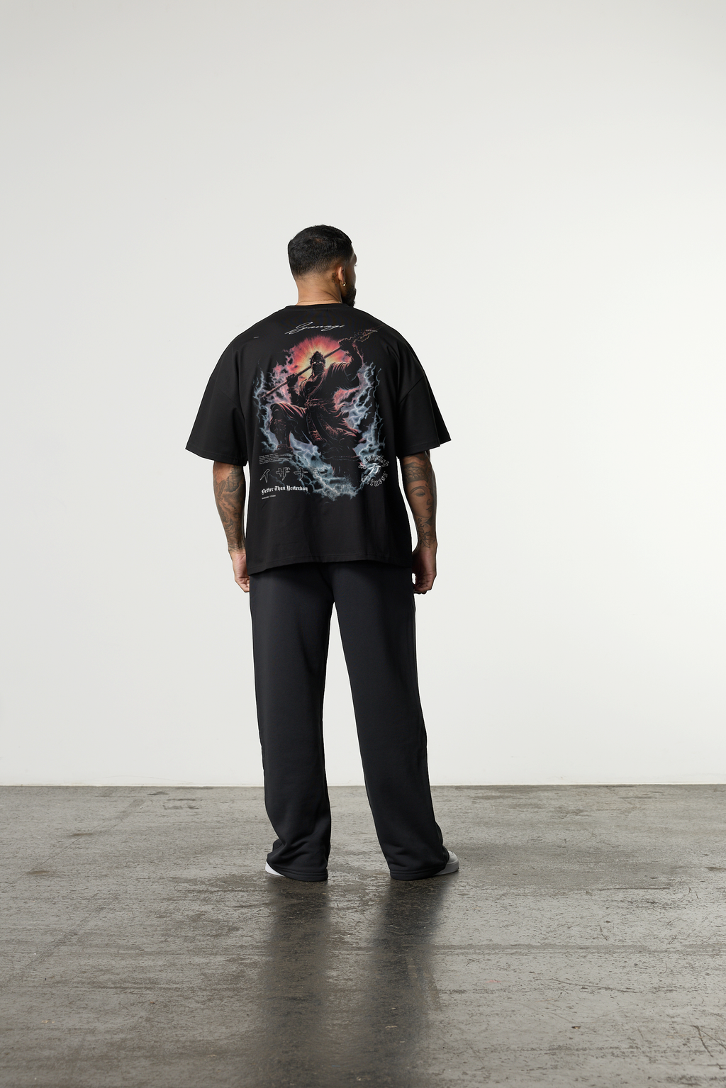 SHINTO GODS Izanagi OVERSIZED BOXY T SHIRT