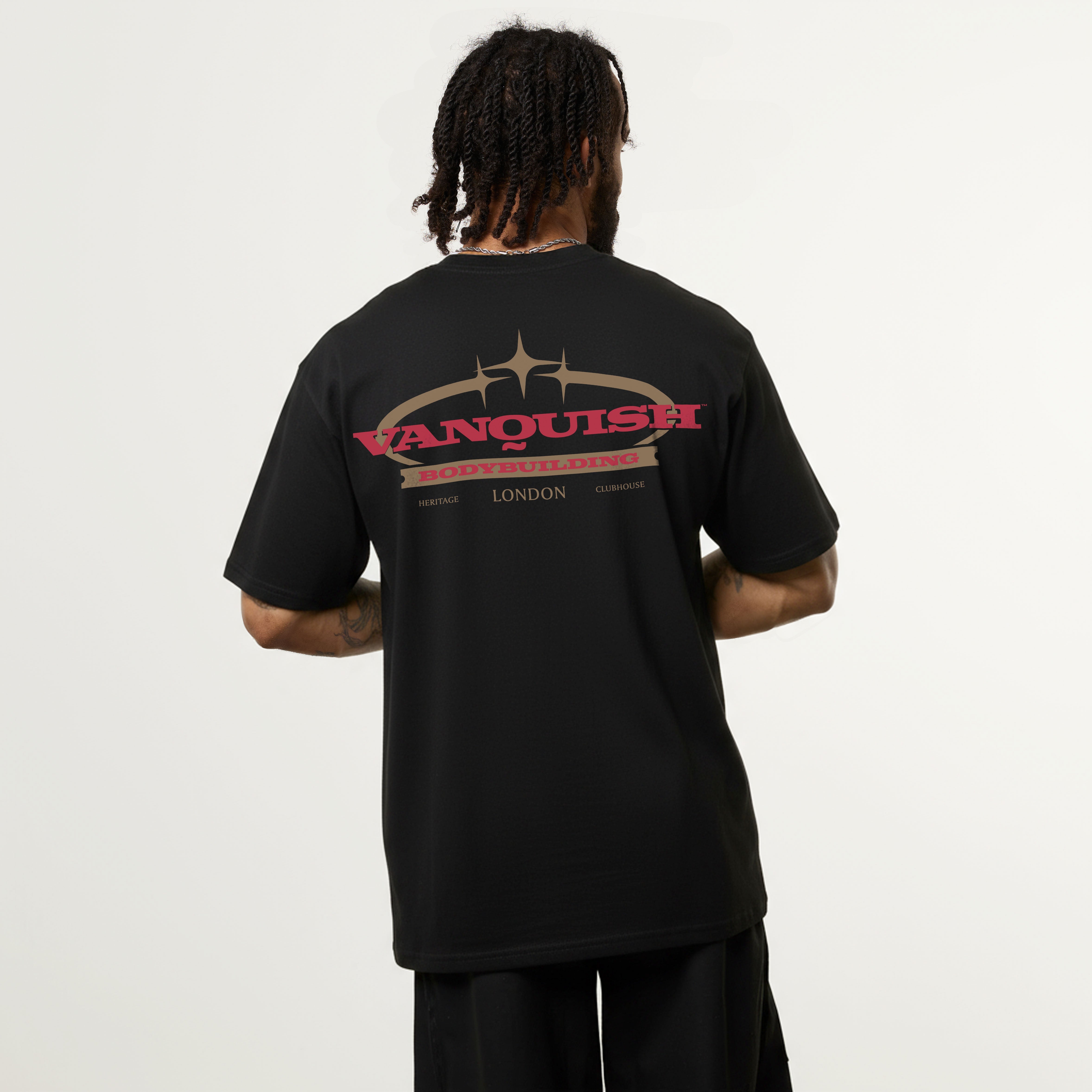 REVOLVE CROWN BLACK OVERSIZED T SHIRT