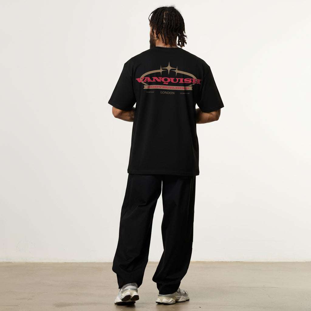 REVOLVE CROWN BLACK OVERSIZED T SHIRT