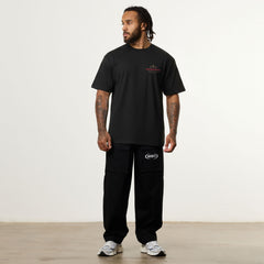 REVOLVE CROWN BLACK OVERSIZED T SHIRT