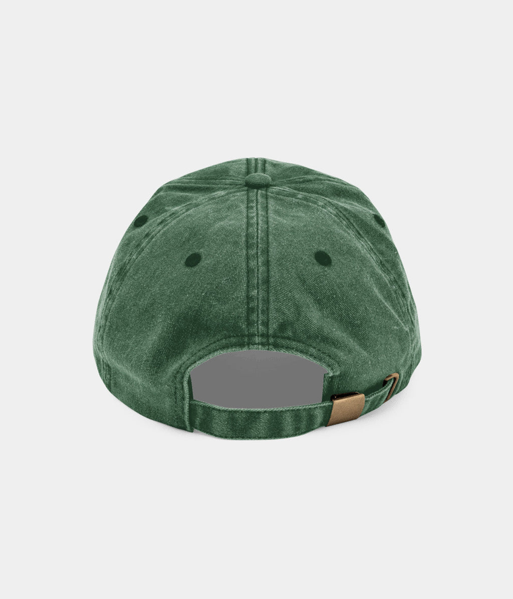 CUSTOM WASHED CAP.