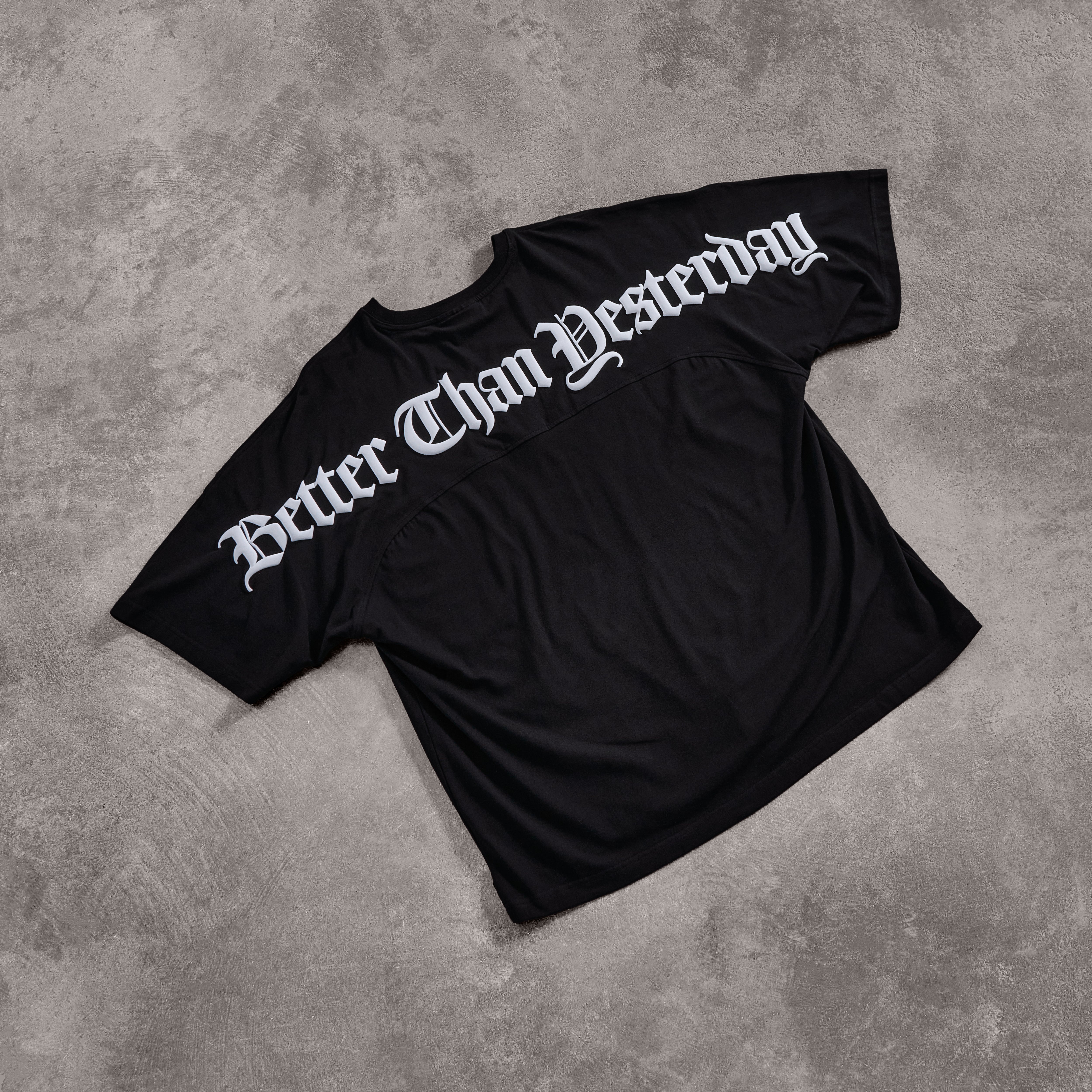 Vanquish Dark Script Black Oversized T-Shirt