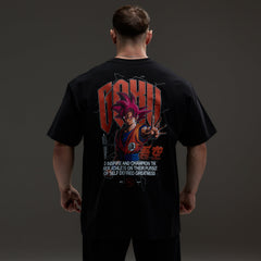 Vanquish DBS Goku Black Oversized T Shirt