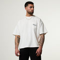 Vanquish Off Season White Oversized Boxy Pocket T Shirt