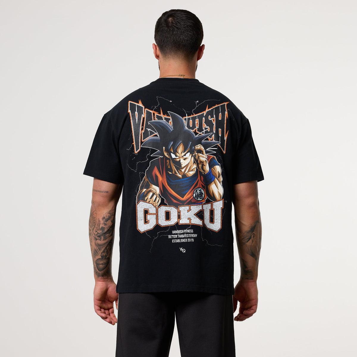 Vanquish DBS Goku Black Oversized T-Shirt