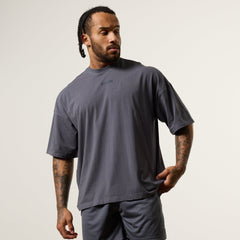 Vanquish Essential V2 Denim Blue Oversized Boxy T Shirt