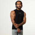 Vanquish Ultra Soft Black Oversized Sleeveless T Shirt