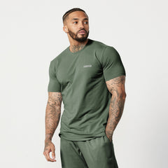 Vanquish Essential Forest Green Slim Fit Short Sleeve T Shirt