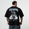 Vanquish Olympus Black Poseidon Oversized Boxy T Shirt