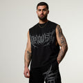 Vanquish Metal Black Cut Off Sleeveless T Shirt
