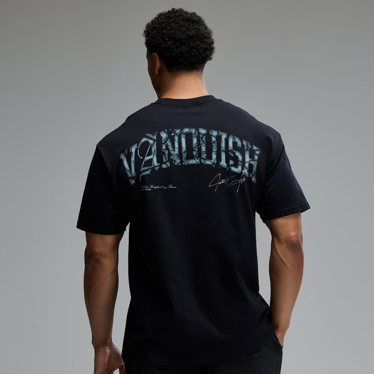 REVOLVE GLASS BLACK OVERSIZED T SHIRT
