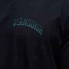 REVOLVE FADE AQUA BLACK OVERSIZED T SHIRT