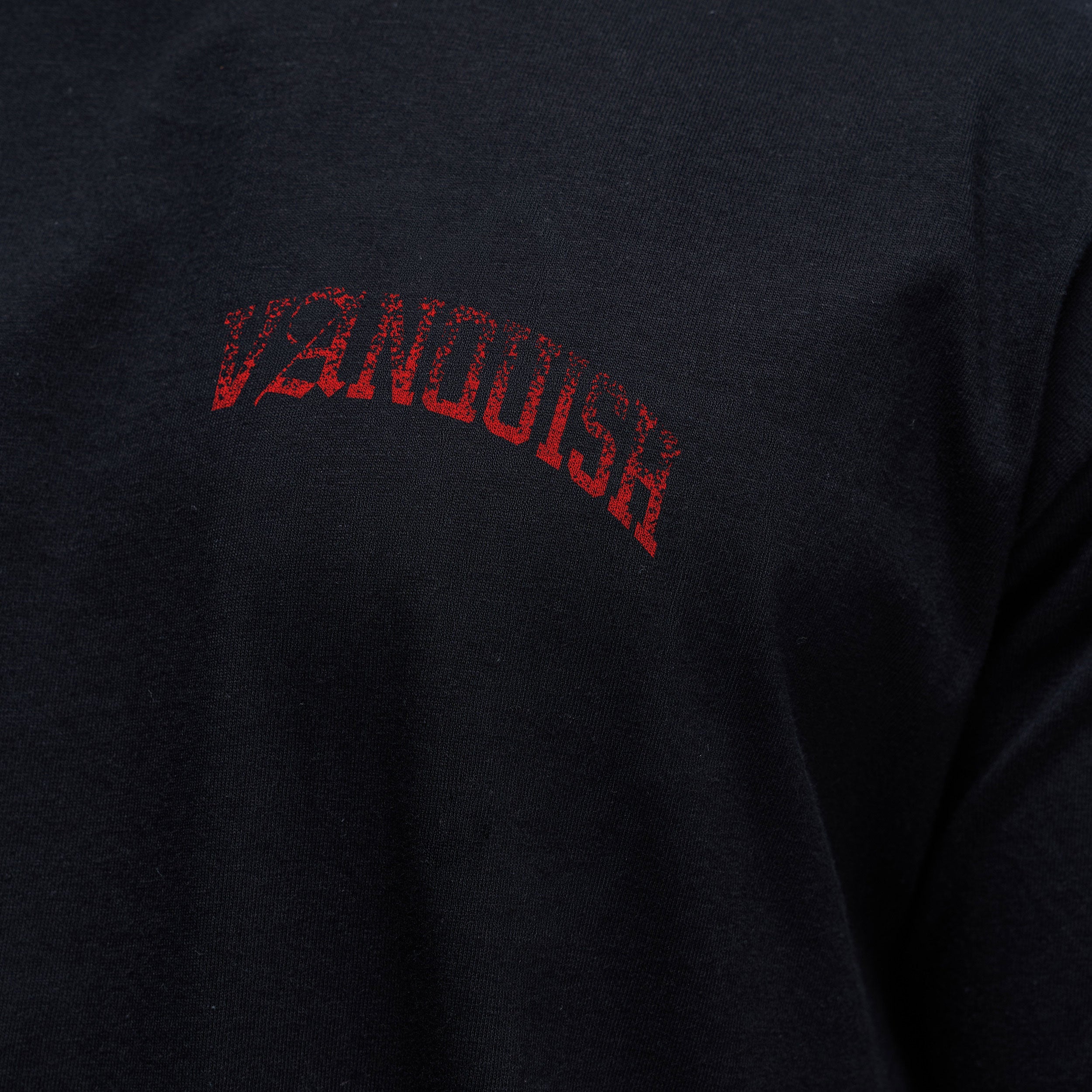 REVOLVE FADE RED BLACK OVERSIZED T SHIRT
