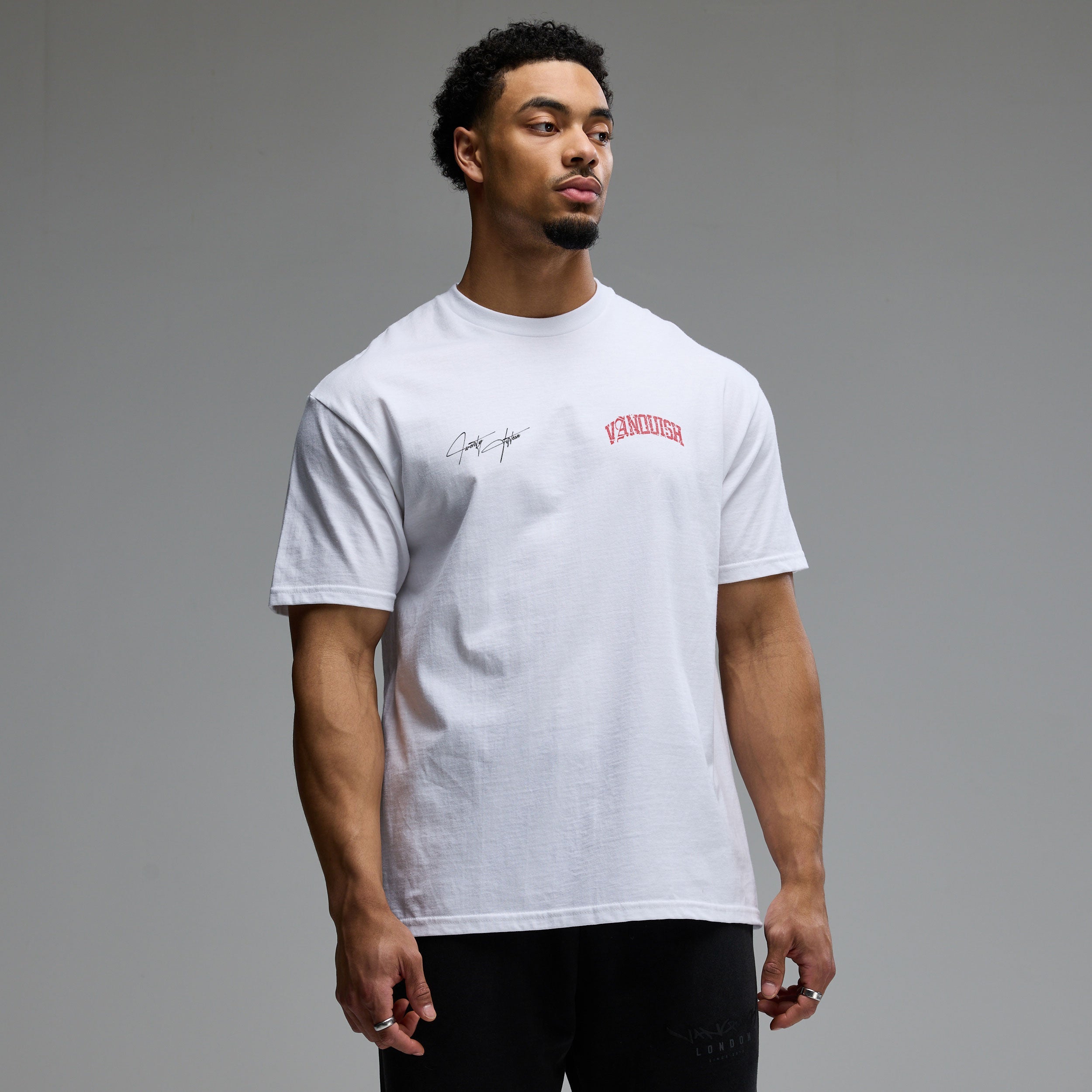 REVOLVE GLASS WHITE OVERSIZED T SHIRT