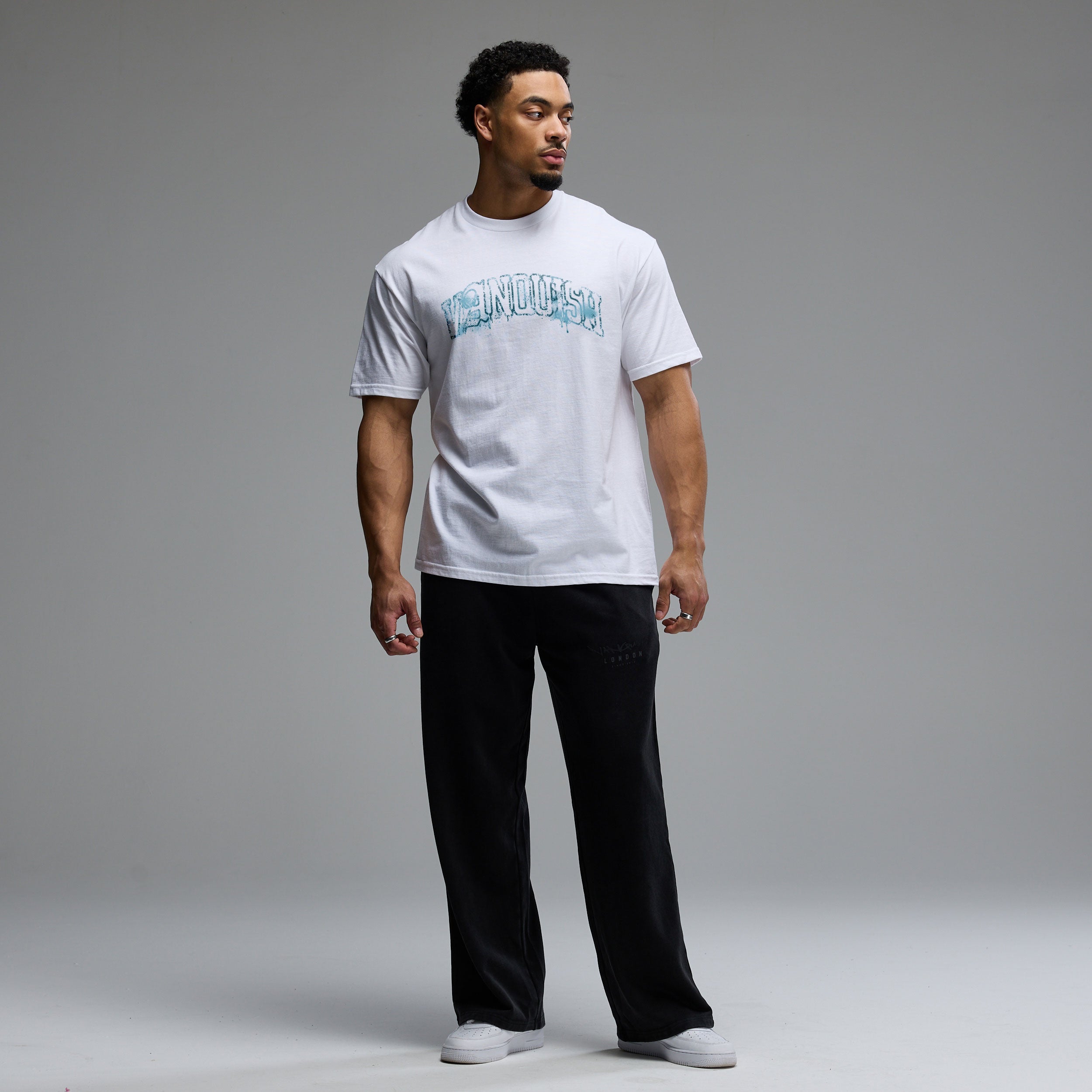 REVOLVE SPRAY WHITE OVERSIZED T SHIRT