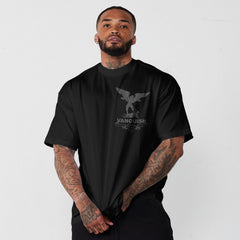 Vanquish Revolve Saints Black Oversized T Shirt