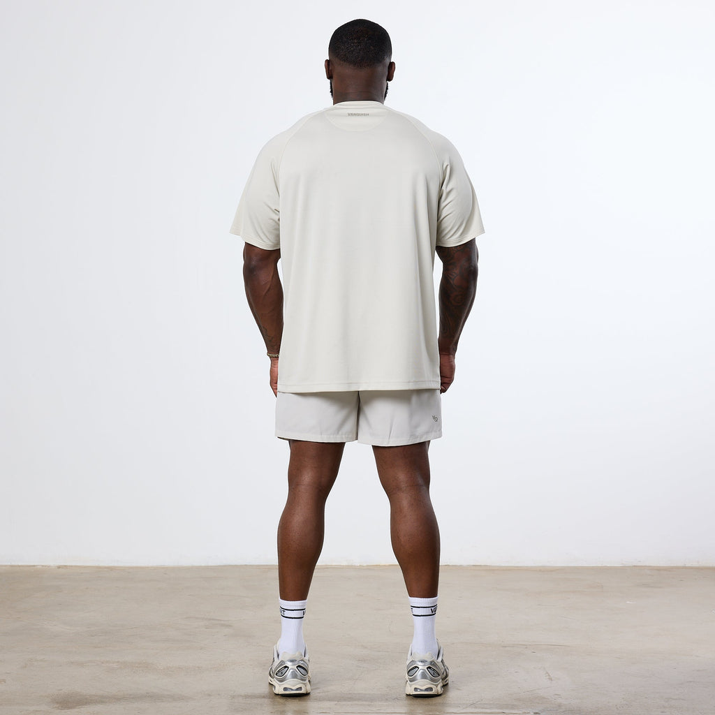 Vanquish Essential Stone Performance Oversized T Shirt