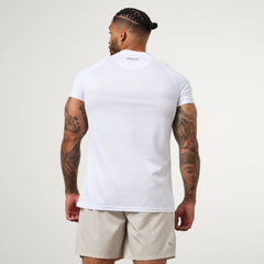 Vanquish Essential White Performance Short Sleeve T Shirt