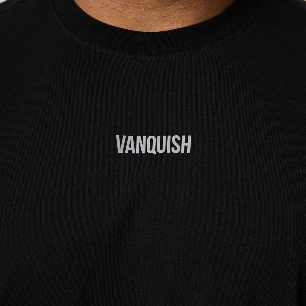 Vanquish Essential V2 Black Oversized Boxy T Shirt
