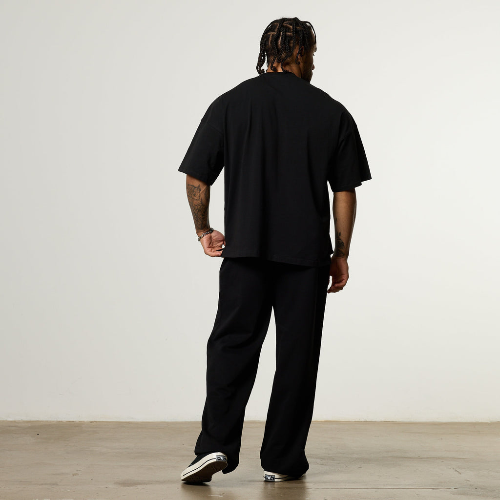 Vanquish Essential V2 Black Oversized Boxy T Shirt