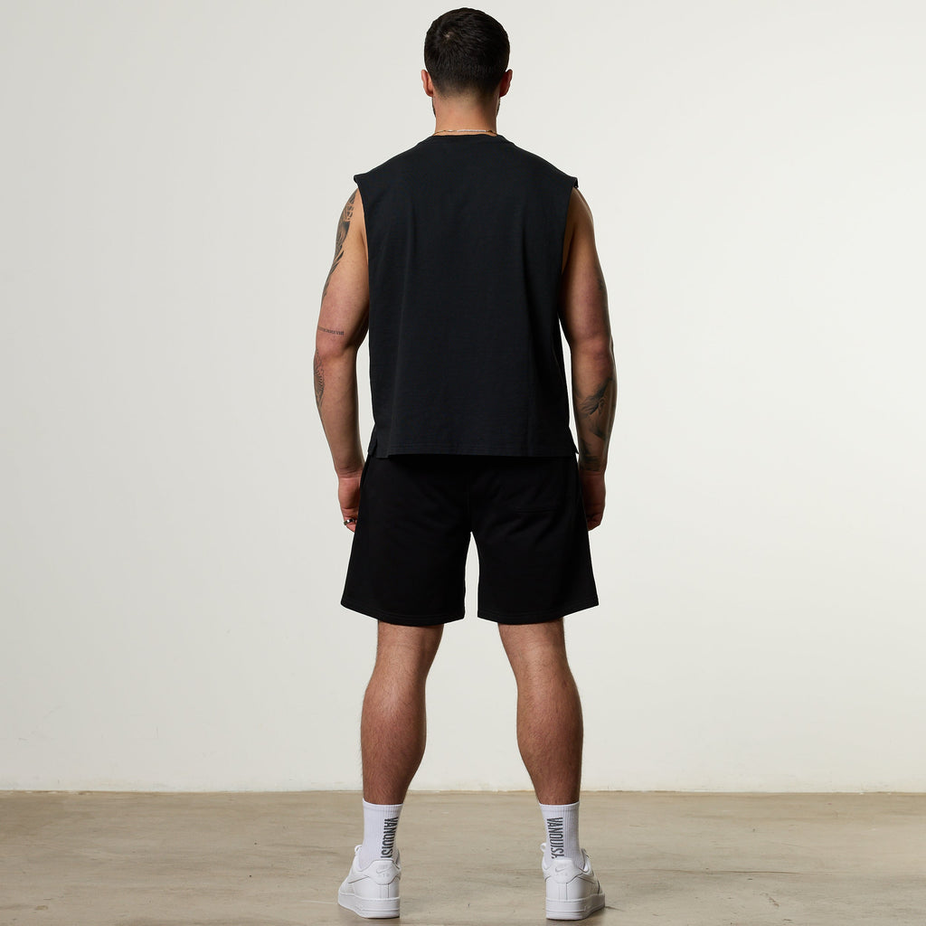 Vanquish Obsidian Black Eagle Sleeveless T Shirt