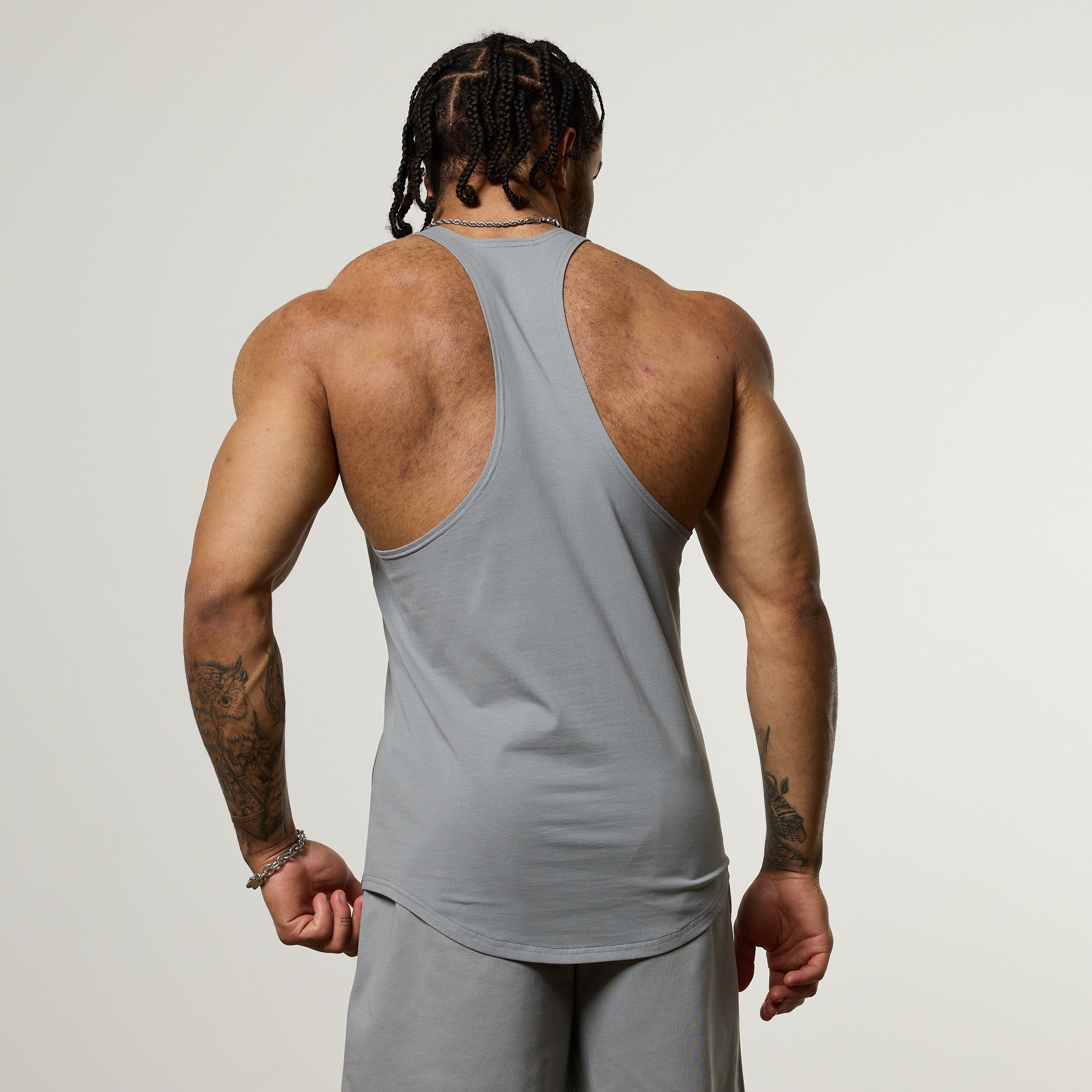 Vanquish Essential V2 Steel Grey Stringer Vest