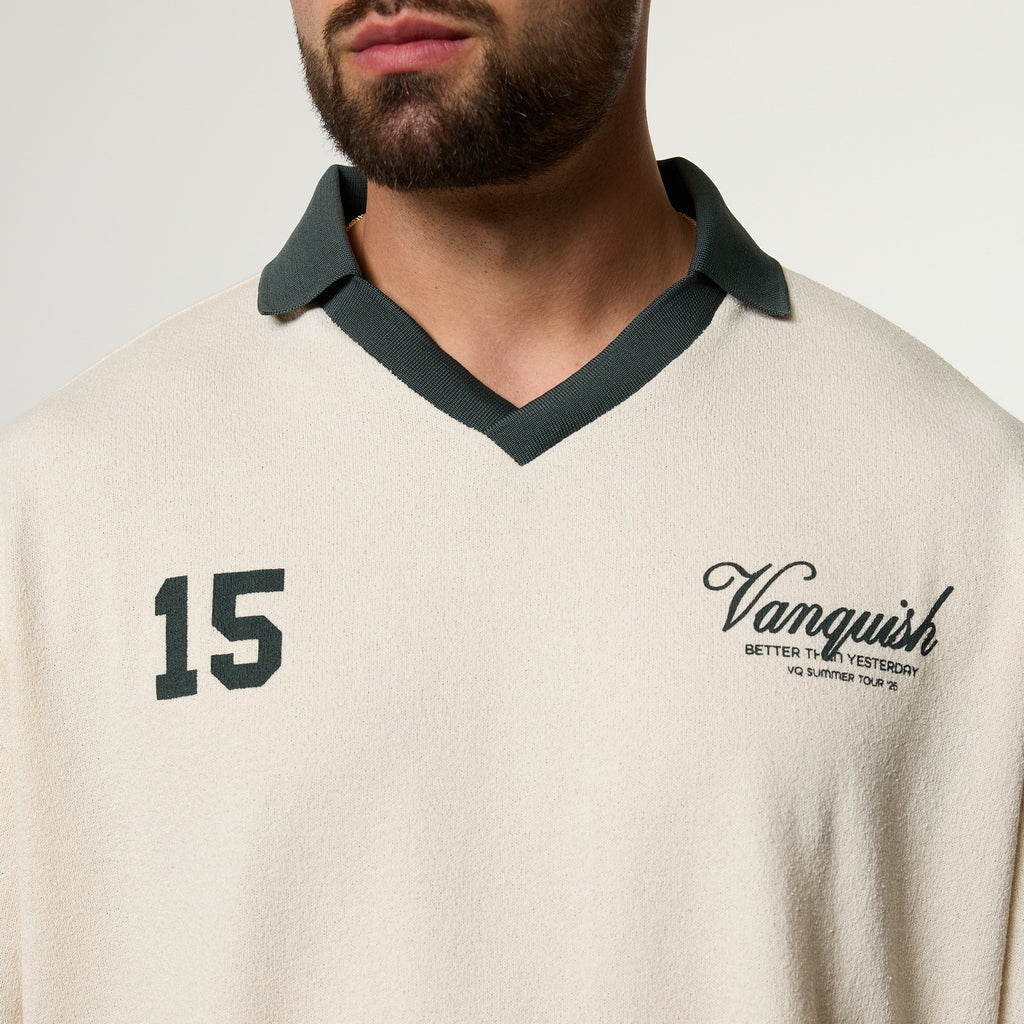 Vanquish Off Season Light Beige Textured Jersey