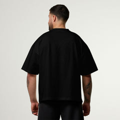 Vanquish Off Season Black Oversized Boxy Pocket T Shirt