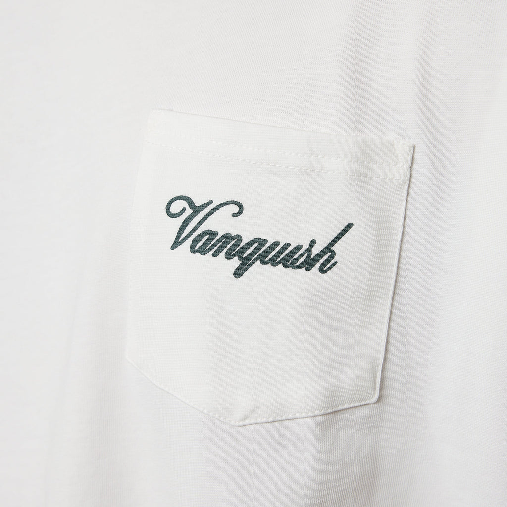 Vanquish Off Season White Oversized Boxy Pocket T Shirt