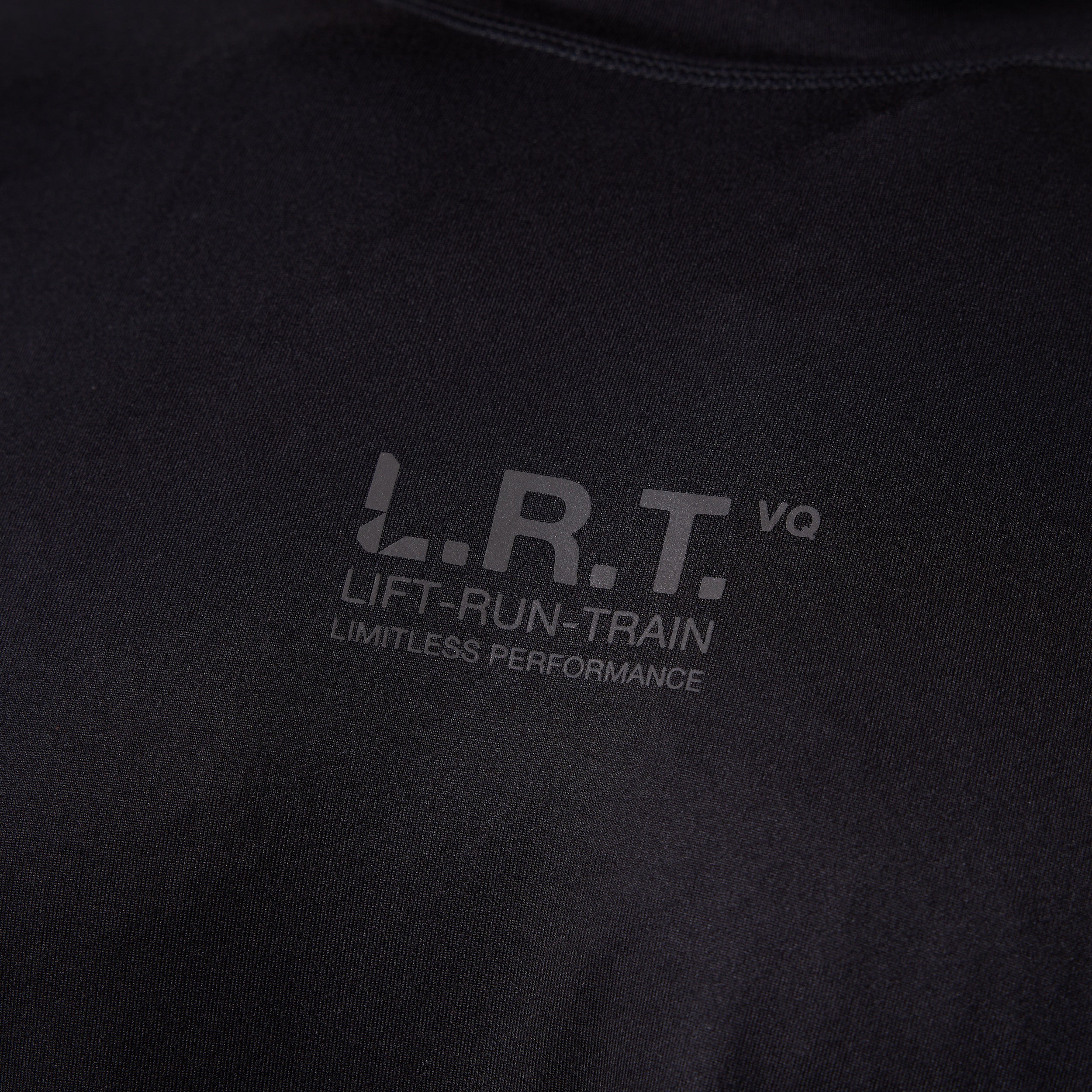 LRT Black Performance Oversized T Shirt