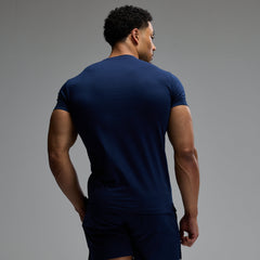 ACADEMY ARCH NAVY SLIM FIT T SHIRT