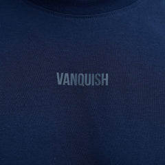 Vanquish Essential V2 Navy Oversized Boxy T Shirt