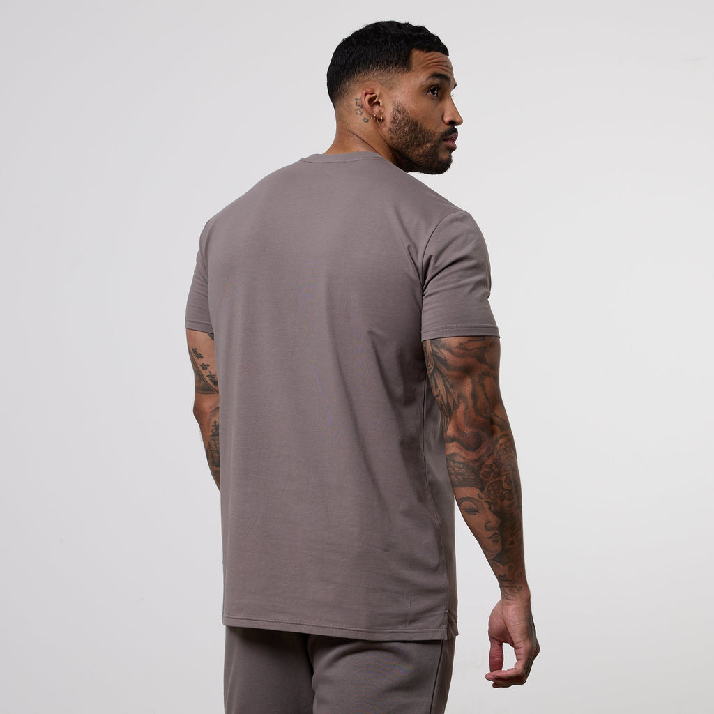 Vanquish Essential Mushroom Slim Fit Short Sleeve T Shirt