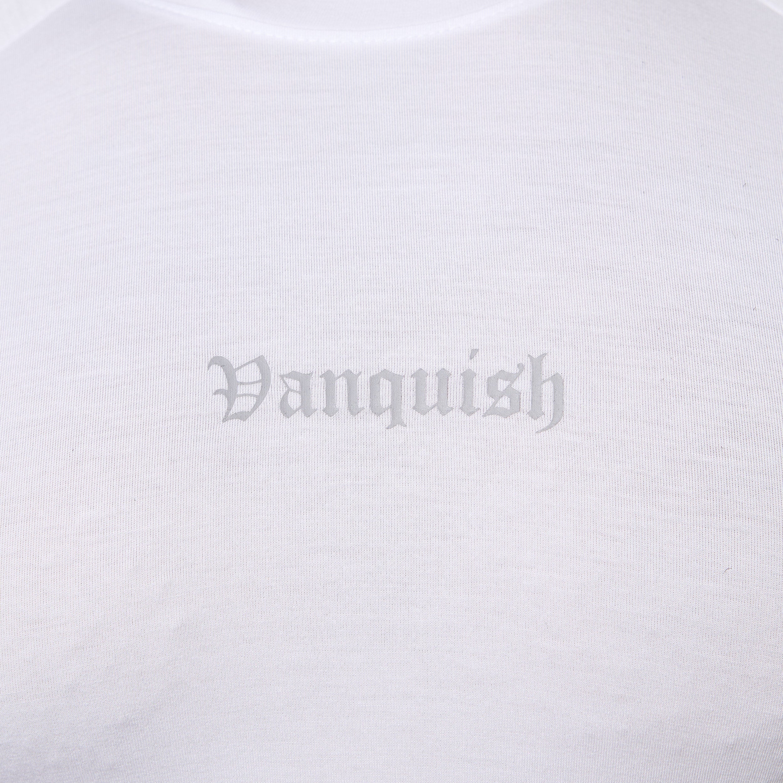 Vanquish Ultra Soft White Long Sleeve Slim Fit T Shirt