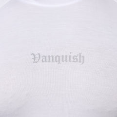 Vanquish Ultra Soft White Long Sleeve Slim Fit T Shirt