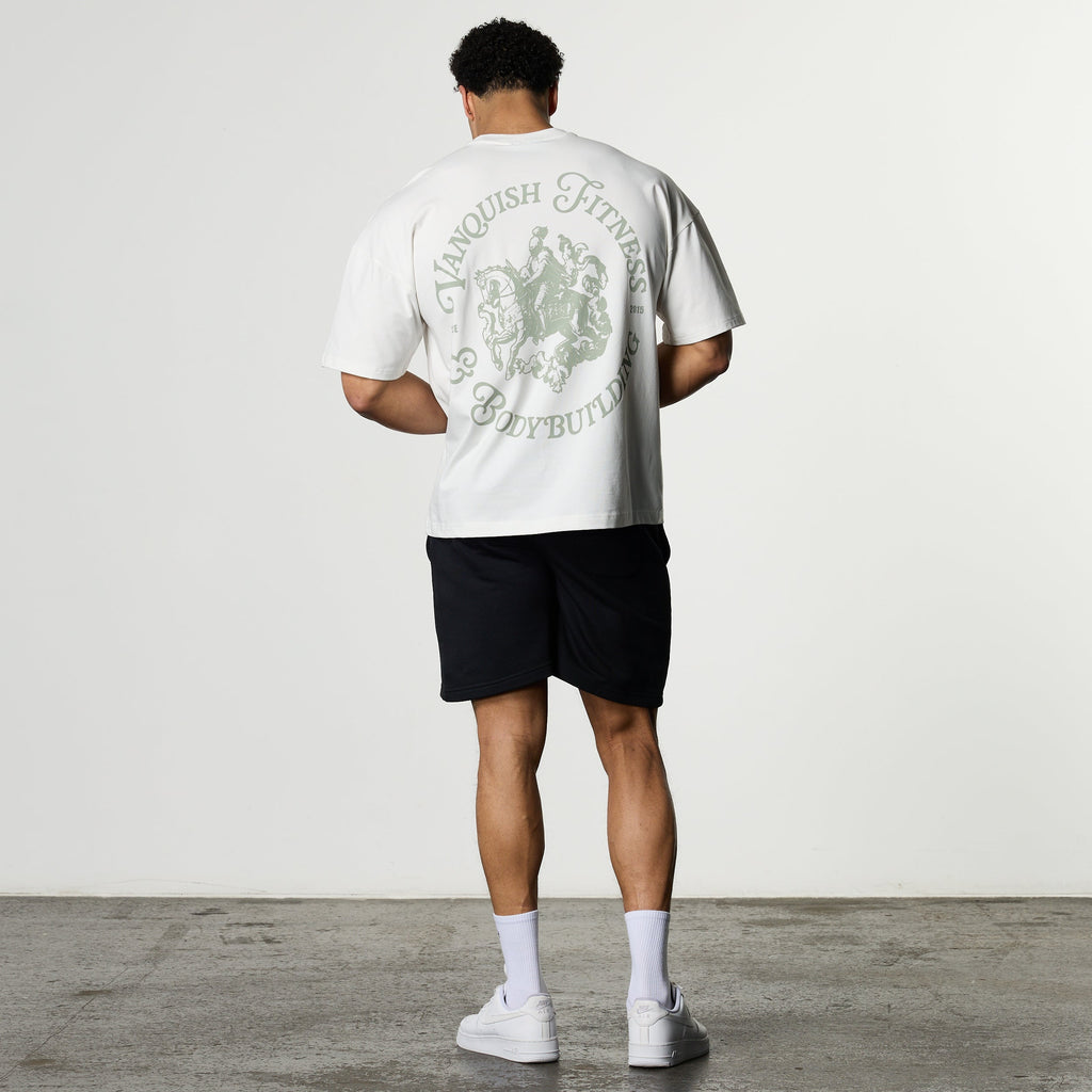 CAMELOT WHITE OVERSIZED T SHIRT
