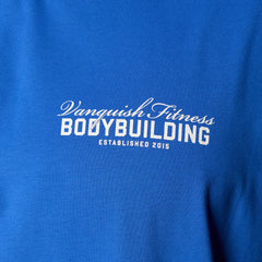 Vanquish Bodybuilding Cobalt Blue Oversized Boxy T Shirt