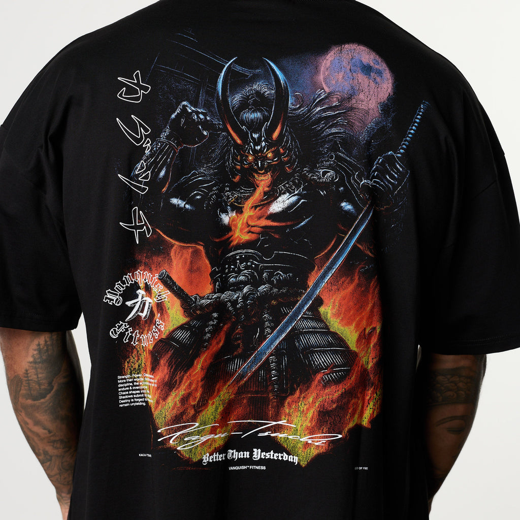 SHINTO GODS Kagu-tsuchi OVERSIZED BOXY T SHIRT