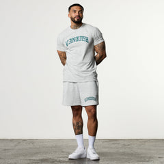 ACADEMY ARCH GREY SLIM FIT T SHIRT