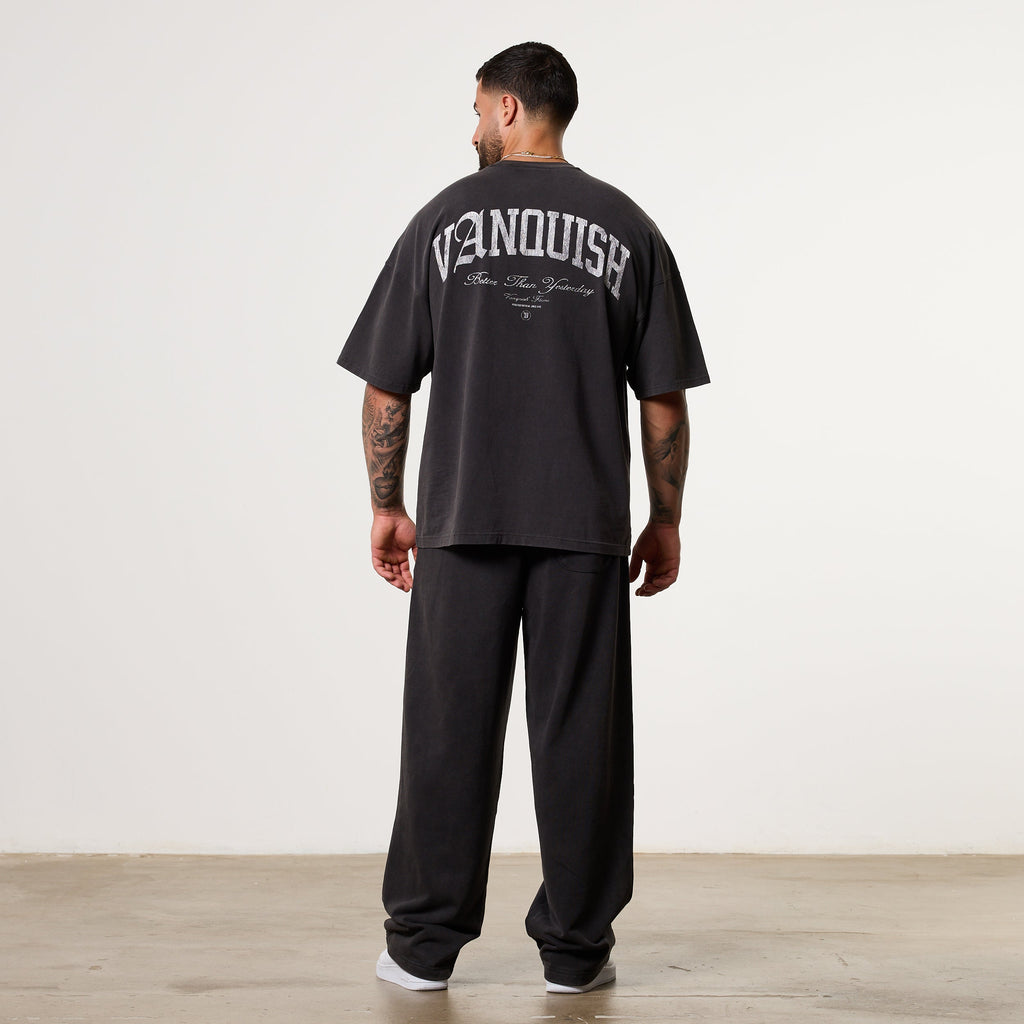 Vanquish Legacy Black Washed Oversized Boxy Tee
