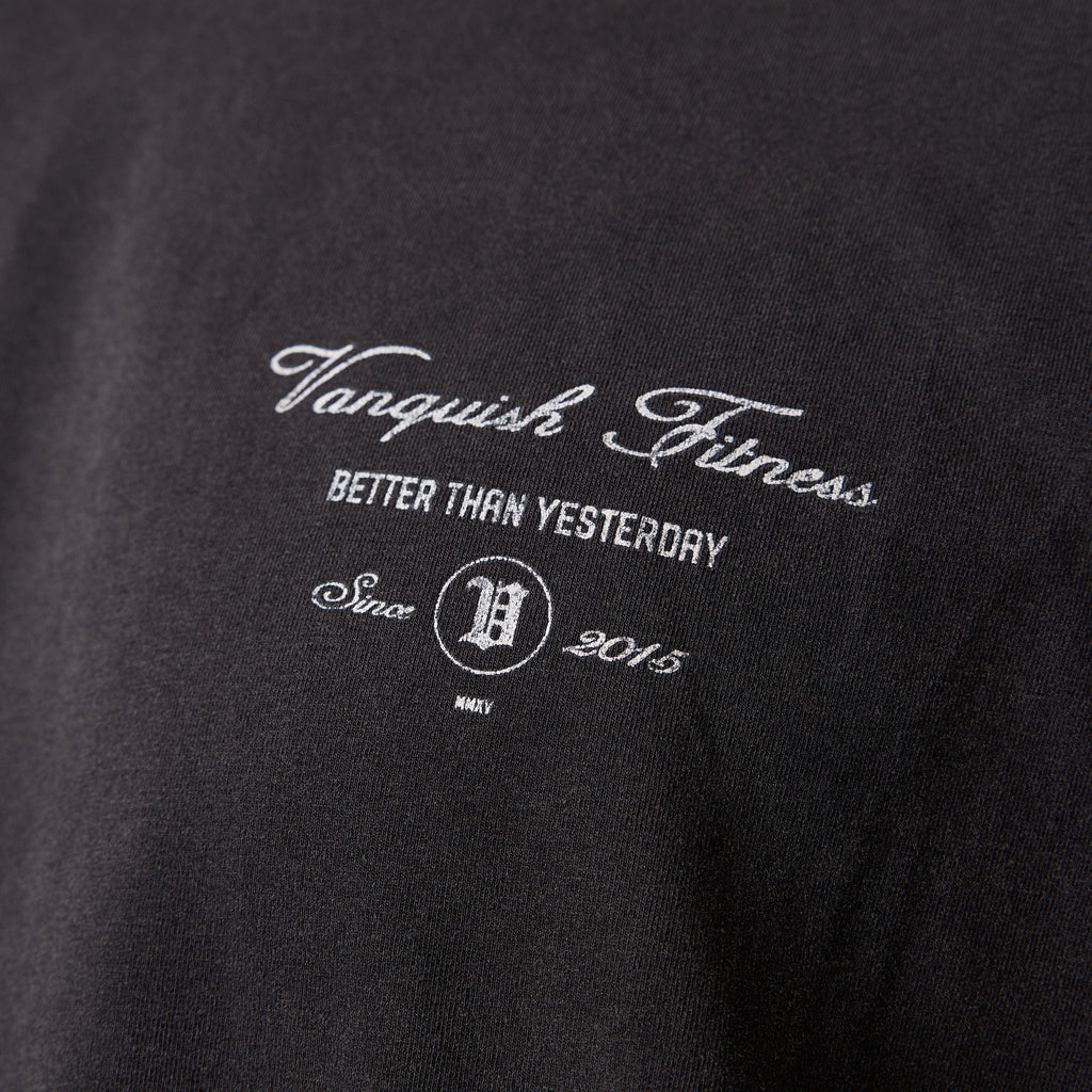 Vanquish Legacy Black Washed Oversized Boxy Tee