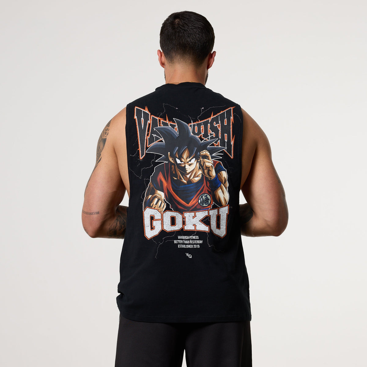 Vanquish DBS Goku Black Sleeveless T-Shirt