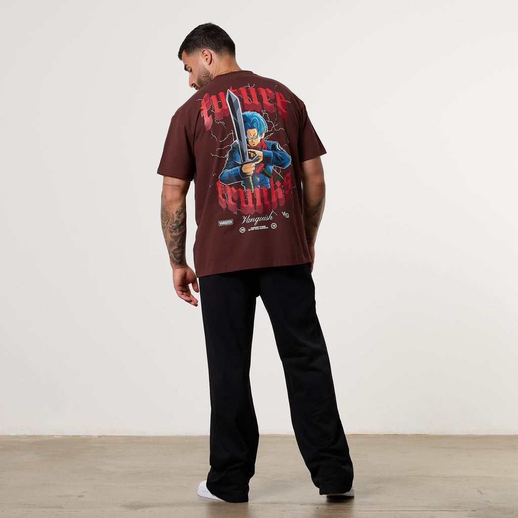 Vanquish DBS Trunks Brown Oversized T-Shirt