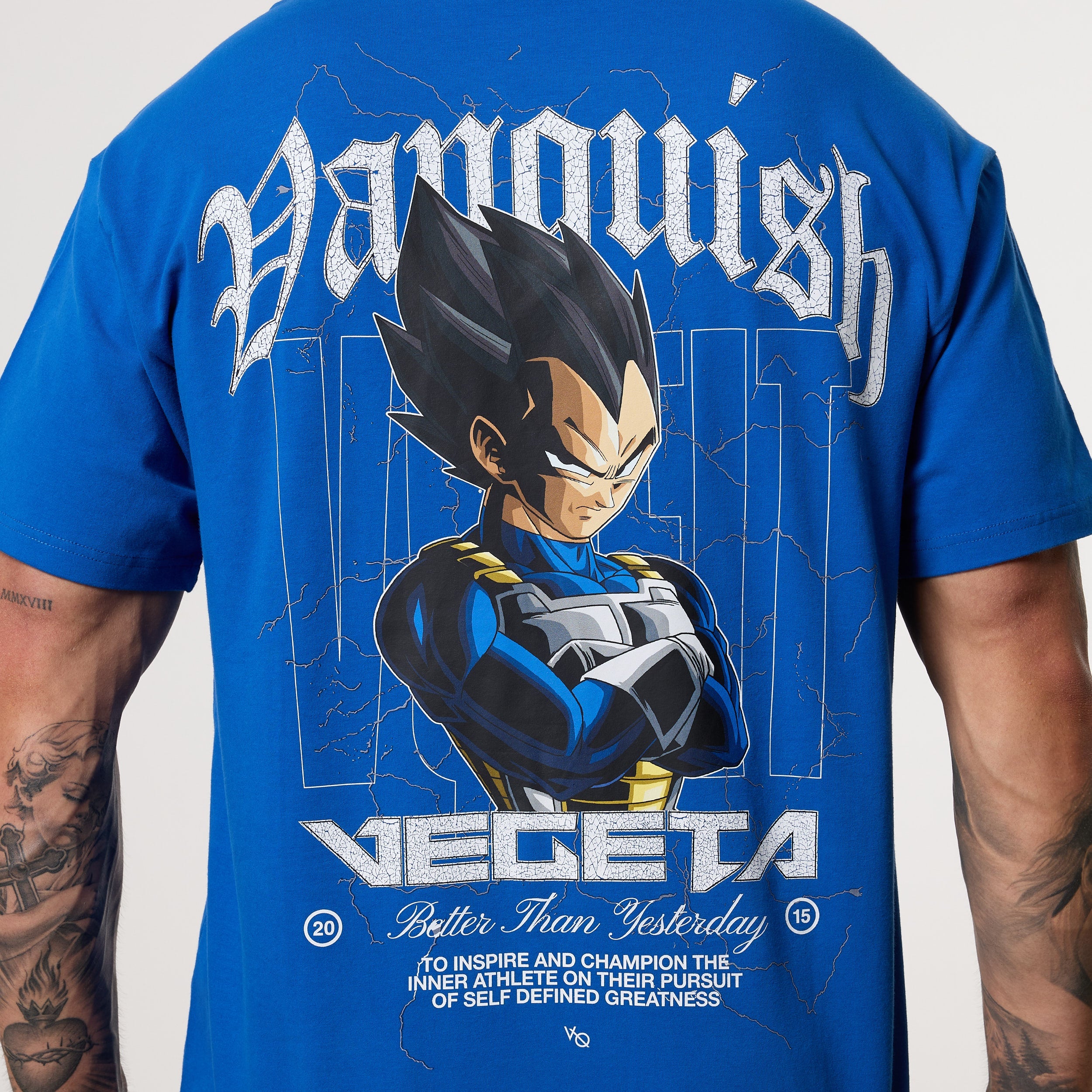 Vanquish DBS Vegeta Blue Oversized T-Shirt