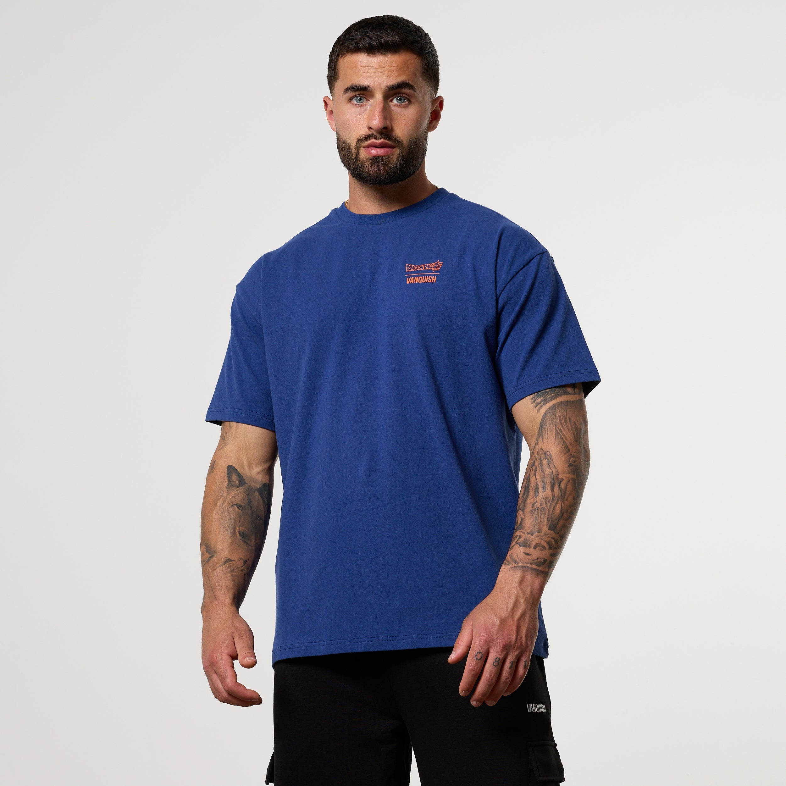 Vanquish DBS Goku Navy Oversized T-Shirt