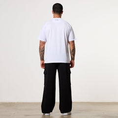 Vanquish Essential White Performance Oversized T Shirt
