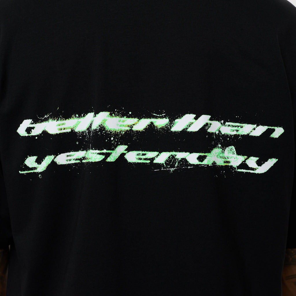 ACID BLACK OVERSIZED T SHIRT