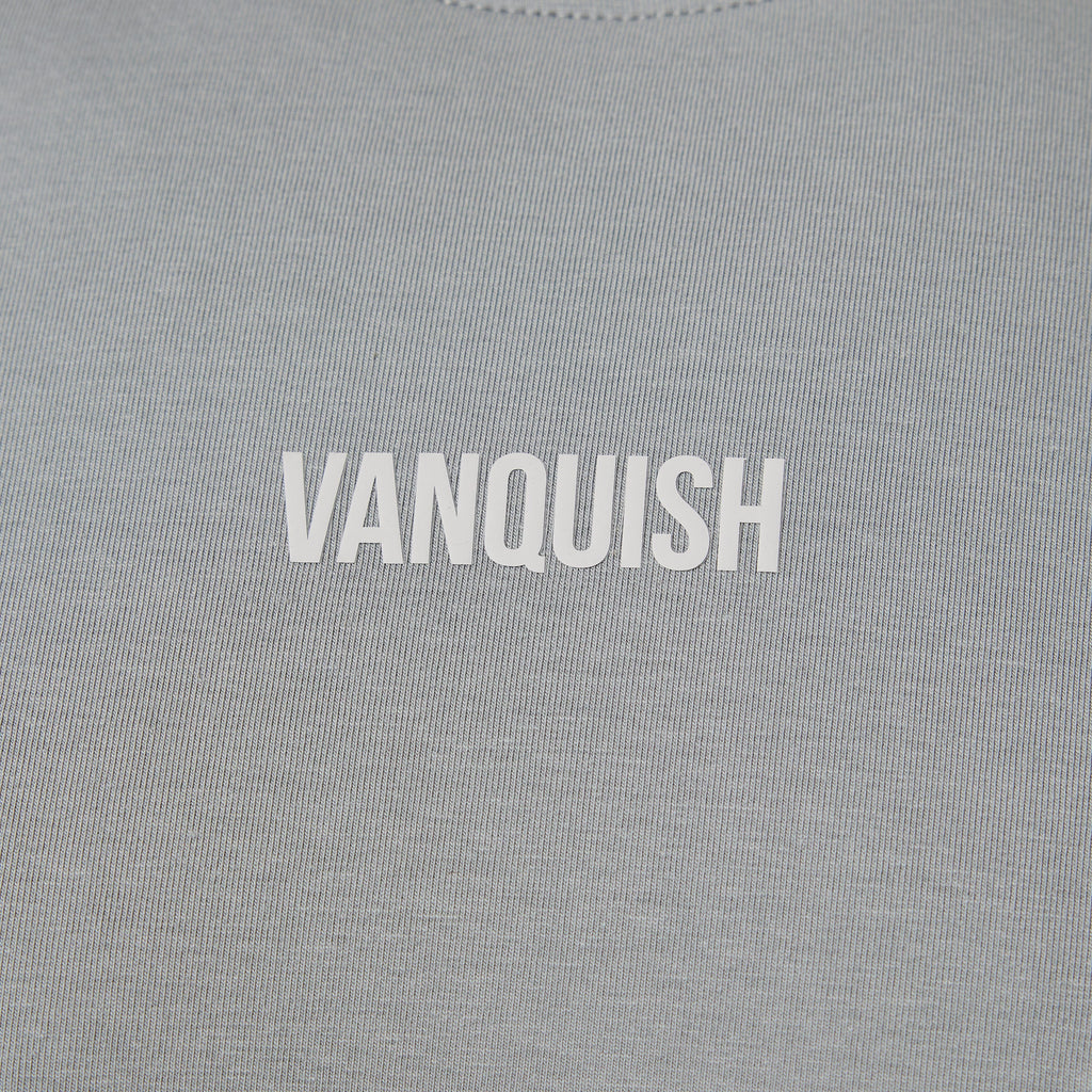 Vanquish Essential V2 Steel Grey Oversized Boxy T Shirt