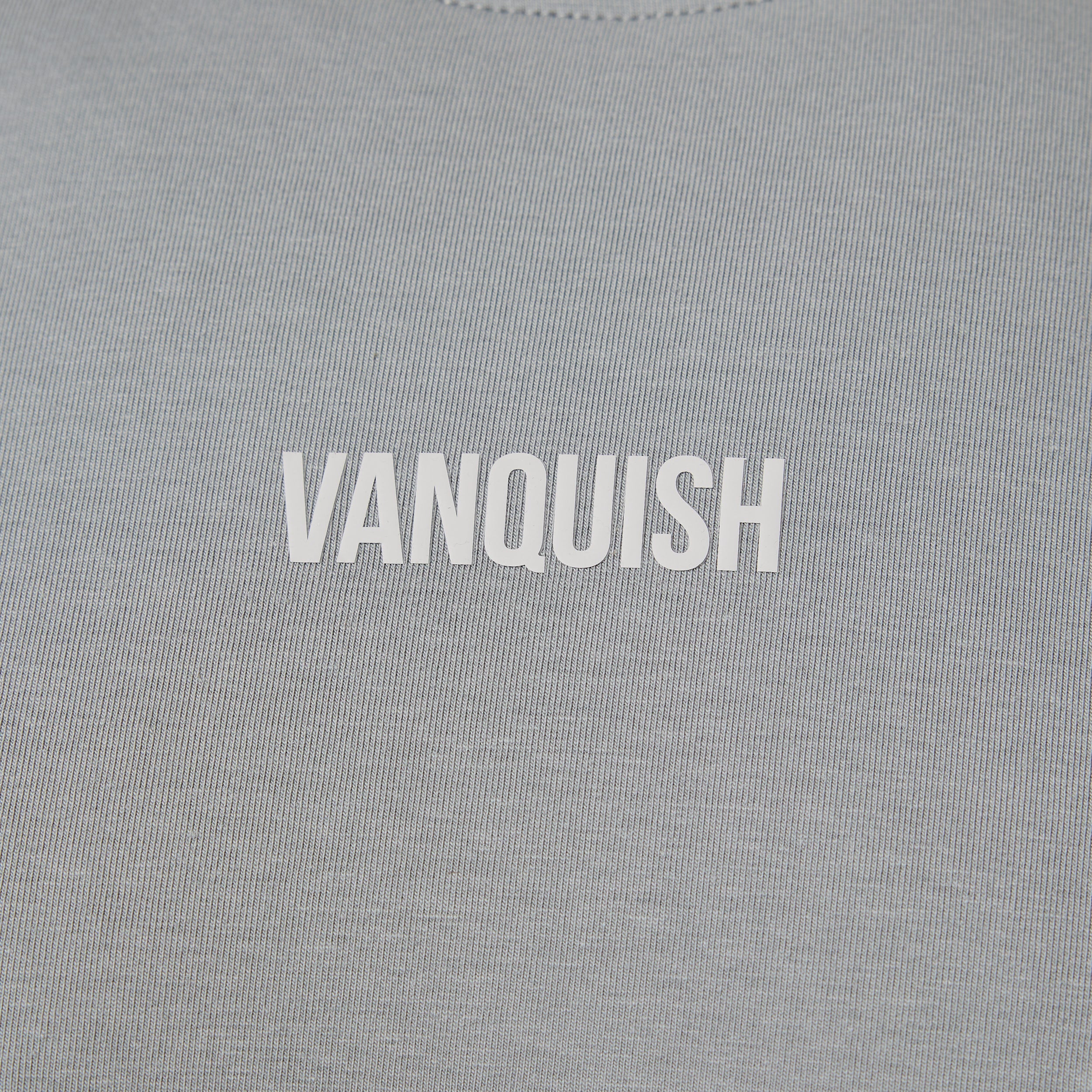 Vanquish Essential V2 Steel Grey Oversized Boxy T Shirt