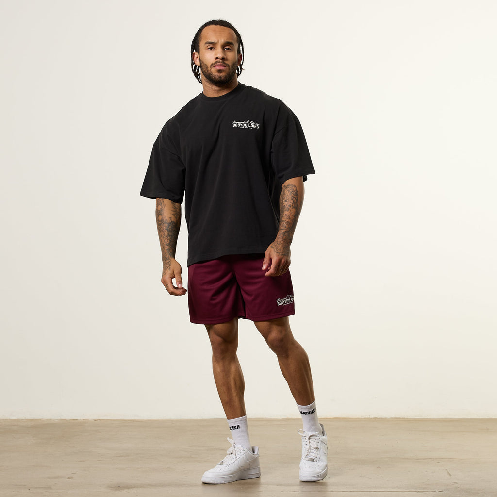 Vanquish Bodybuilding Black Oversized Boxy T Shirt
